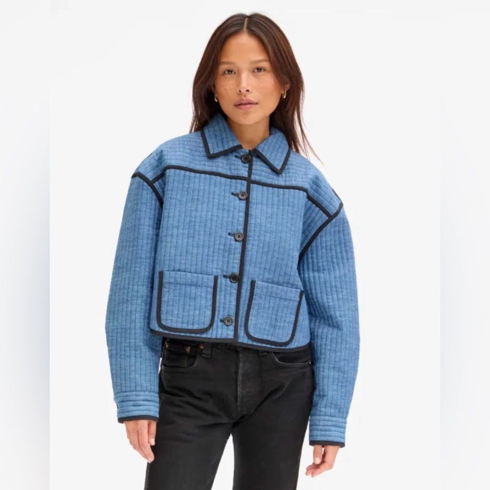 NWT Clare V Emanuelle Reversible Chore Coat